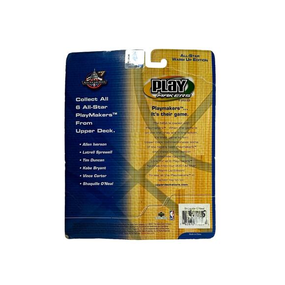 Upper Deck Playmakers Shaquille O'Neal‎ Bobblehead Collectible Card Lakers - Picture 3 of 8